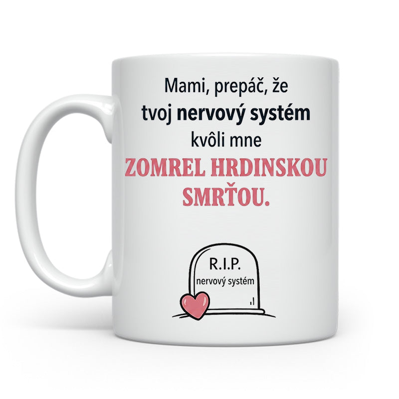 Nervový systém zomrel