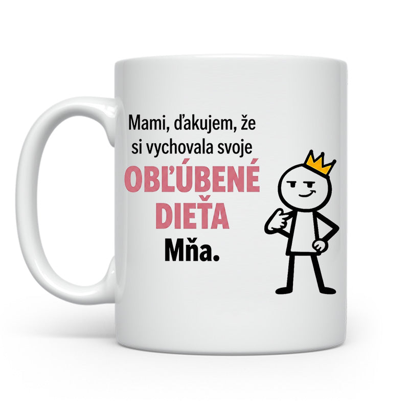 Vybrala si obľúbené dieťa